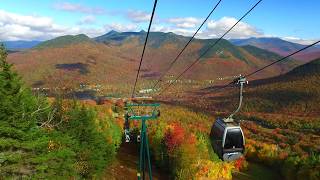 White Mountain Express Gondola  Fall Foliage [upl. by Nylarad]