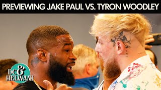 Previewing Jake Paul vs Tyron Woodley  DC amp Helwani [upl. by Om]