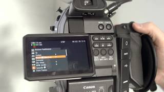 Canon EOS C100  Setup amp Overview  MagnanimousRentalscom [upl. by Primo]