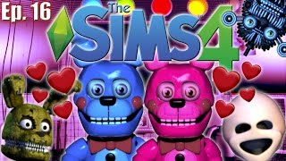 TYPICAL TEEN LOVE STORY  The Sims 4 FNAF Sister Location  Ep 16 [upl. by Enitsenrae]