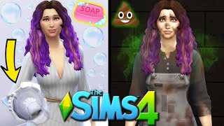 CLEAN vs DIRTY Challenge in The Sims 4 [upl. by Hermia348]