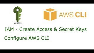 Configure AWS CLI with Access amp Secret Keys [upl. by Chapnick]