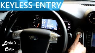 FORD Mondeo MK4 Keyless Entry And Start [upl. by Harvie211]