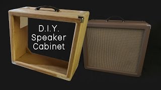 DIY Speaker Cabinet Build  Part 1 woodworking [upl. by Wren]