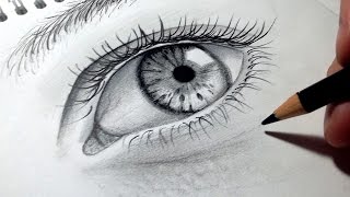 Comment dessiner des yeux facilement Tutoriel [upl. by Noam]