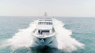 SUNDAY MONEY 100 Hatteras Yacht Walkthrough 4200000 [upl. by Lerak]