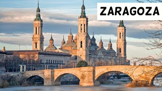 Top 10 visitas que ver y hacer 1 día en ZARAGOZA Capital 4K  1 Zaragoza  España [upl. by Ahsiened222]