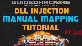 Manual Mapping DLL Injection Tutorial 3of4 [upl. by Ahsinat543]