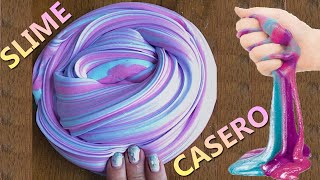 COMO HACER SLIME FACIL 1 INGREDIENTE  SIN BORAX [upl. by Shererd]