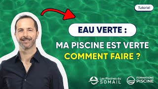 Eau verte piscine comment Faire [upl. by Gherardo]