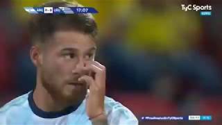 Argentina vs Uruguay U23 Highlights Olympic Qualifiers [upl. by Nahtaneoj]