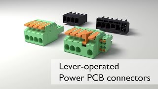 Easy electrical connection with the PCB connectors by PHOENIX CONTACT [upl. by Alatea]