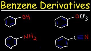 Naming Benzene Ring Derivatives  Aromatic Compounds [upl. by Wei]