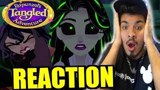 Rapunzels Tangled Adventure The Great Tree Reaction [upl. by Ailis]