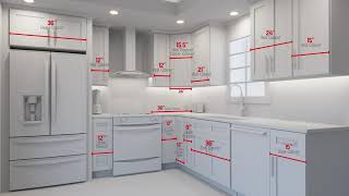 Nelson Cabinetry Simple steps on how to measure L Shaped Kitchen  Cabinets [upl. by Avir856]