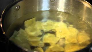 How to Cook Ravioli Pasta  Chicken Pasta amp Sauce [upl. by Peacock802]