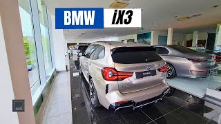 2023 BMW iX3  Exterior and Interior Details [upl. by Ebby]