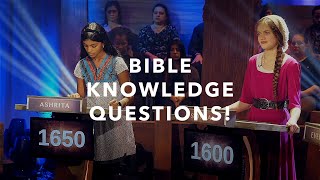 Bible Knowledge Questions [upl. by Naimad685]