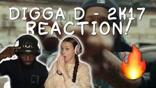 Americans Reacts To UK Rap 🇬🇧 Digga D  2k17 🔥 [upl. by Cirred]