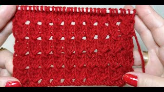 Tutorial De Tricotat Model Super Ușor ❤️Knitting Pattern Super Easy [upl. by Atla]