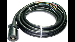 TRAILER LIGHT WIRING HARNESS INSTALL [upl. by Ttirb448]