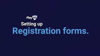 Setting Up Registration Forms Club [upl. by Anahsit]