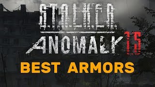 STALKER Anomaly 15 Best Armors and Outfits [upl. by Eniluap100]