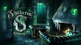 Slytherin Common Room Ambience Harry Potter ASMR  Sleep Study White Noise [upl. by Aidroc]