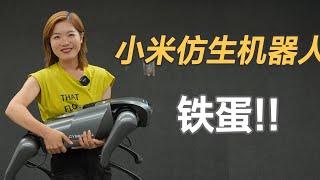 「开箱」小米Xiaomi CyberDog 仿生四足机器狗体验：9999元的“铁蛋”都能干啥？ [upl. by Nerb]