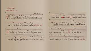 Ordo Virtutum 13 Prologue and Part II  Hildegard von Bingen Score  Manuscript [upl. by Anir409]