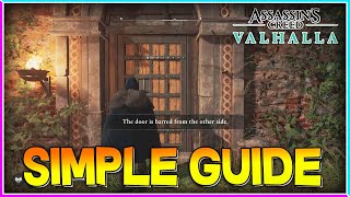 How To Open Any Barred Door in 2 Seconds  Assassins Creed Valhalla [upl. by Dlorag]