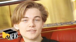 Leonardo DiCaprio in Paris 1995 🇫🇷 You Had To Be There  MTV News [upl. by Anaidiriv]