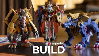 Digimon Build  WarGreymon MetalGarurumon Omegamon ASMR [upl. by Anilrac]