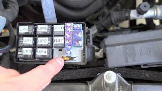 2020 Ford Superduty Upfitter Switch Fuses amp Relays Wire Identification amp OnOff Setting [upl. by Euqinay]