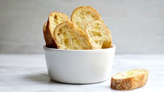 How To Make Crostini in less than 15 Minutes [upl. by Virgy62]