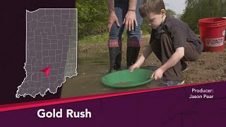 Journey Indiana  Gold Rush Gold Prospecting in Brown County [upl. by Lennon119]