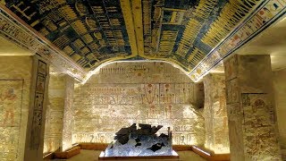 The tomb of Ramses V and VI in the Valley of the Kings Egypt [upl. by Eissirhc]