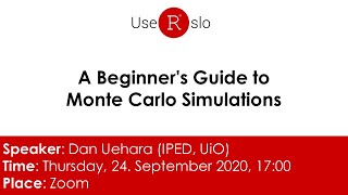 A Beginners Guide to Monte Carlo Simulations [upl. by Ainesell145]