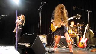 BluesCaravan 2015 Girls with Guitars  Tush  ZZ Top  Cover [upl. by Lougheed412]