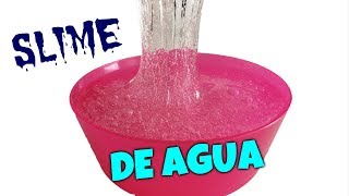 Haz SLIME DE AGUA Probando recetas de 💦Water Slime💦 [upl. by Jessa]