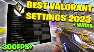 The Ultimate VALORANT SETTINGS and OPTIMIZATION Guide [upl. by Gilead872]