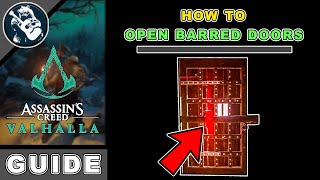 Assassins Creed Valhalla How to Open Barred Doors  Beginner Guide 8 [upl. by Vasileior268]