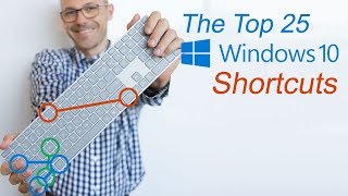 Top 25 Windows Shortcuts That Save Time Windows 10 [upl. by Riamo960]