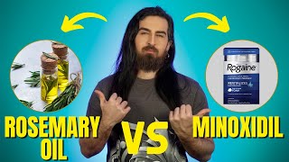 Rosemary Oil vs Minoxidil How Efficient is Rosemary Oil against Hair Loss [upl. by Cornish]