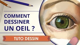 Comment dessiner un oeil  Tuto Dessin [upl. by Connolly]