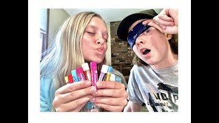 CHAPSTICK KISSING CHALLENGE [upl. by Ytsihc925]