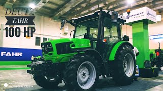 Deutz fahr 5100D keyline 100hp new tractor accabin Full Features [upl. by Etteyafal]