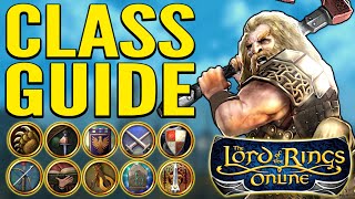 LOTRO Guide to the Classes  Overview of ALL Classes amp Specs [upl. by Hofmann64]