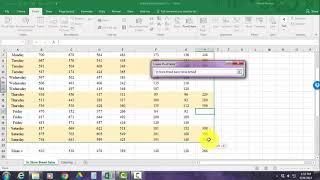 Excel Practice  Mean and Weighted Mean [upl. by Eceerahs]