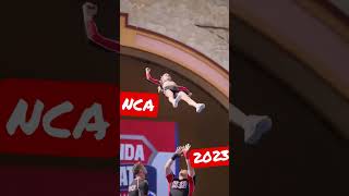 navarro stunting 2023 nca nationals navarro cheer cheerleading [upl. by Chute475]